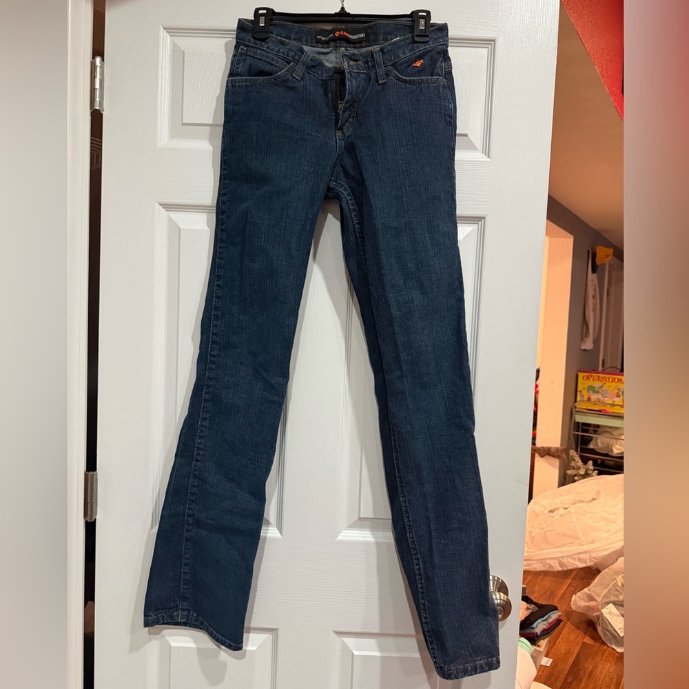 Wrangler Dark Blue Flame Resistant Jeans
